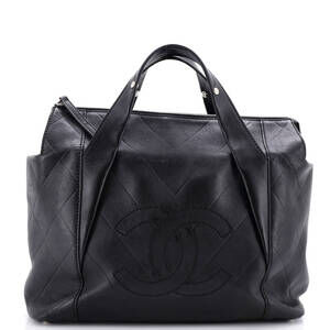 Chanel All Day Long Tote Chevron #249315C12B